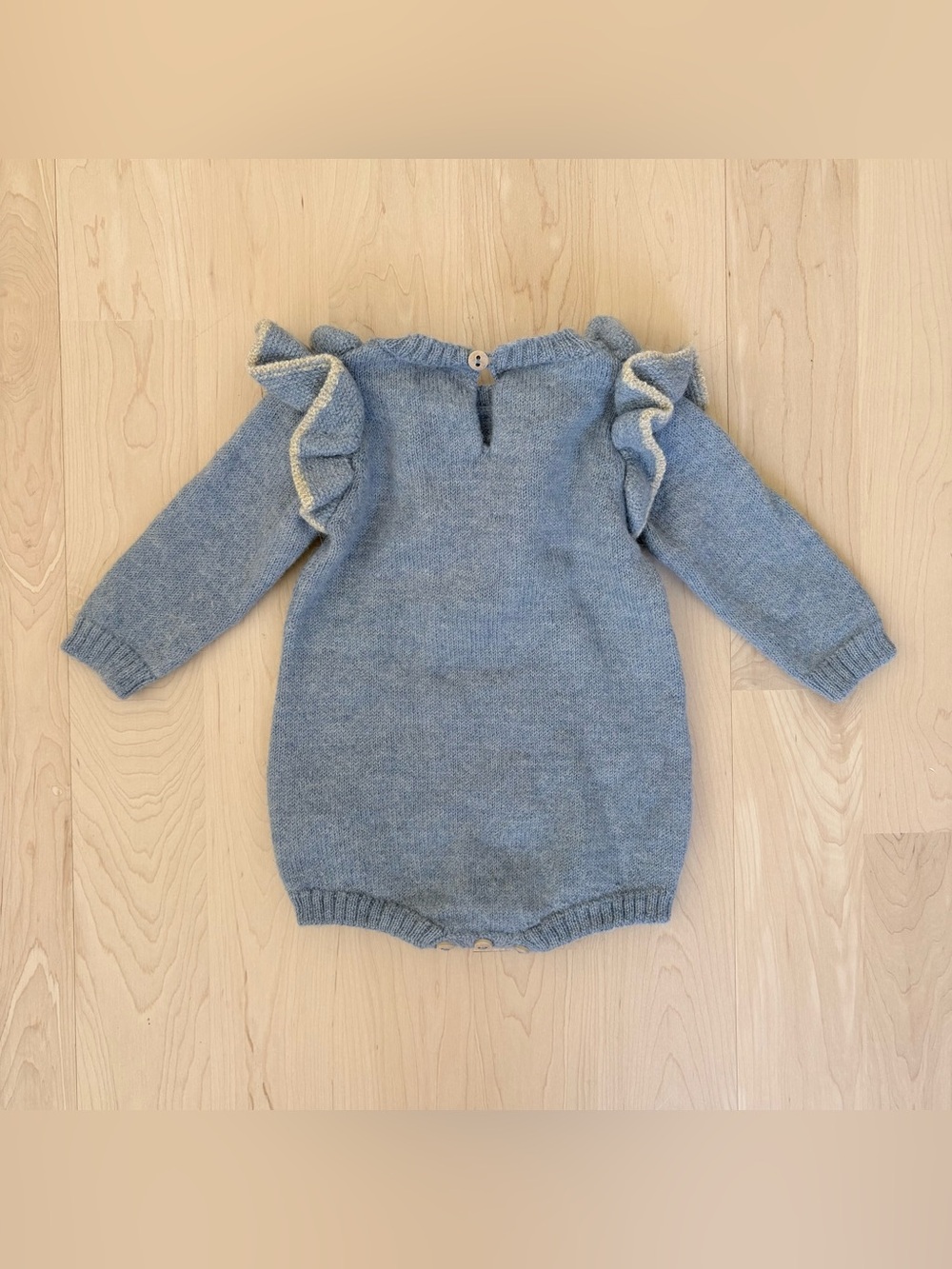 Oeuf Ruffle Onesie - Picture 2 of 4